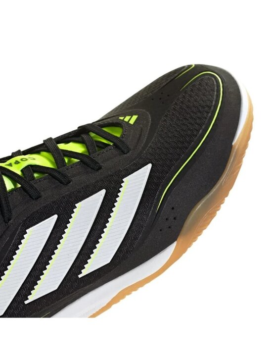 adidas Copa Court Size 11.5 Mens Indoor Soccer Shoes Black Lime White JR2837 NEW main image 7